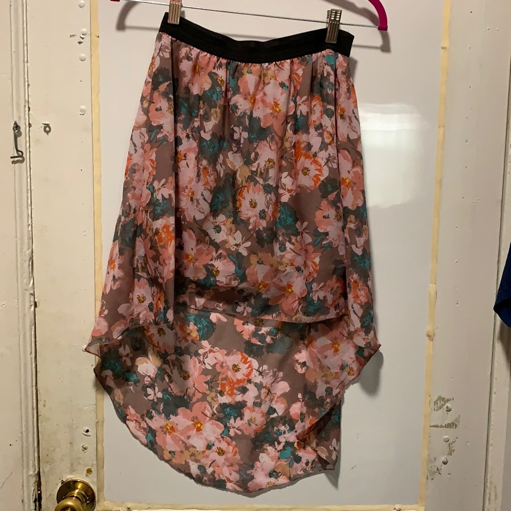 Floral skirt